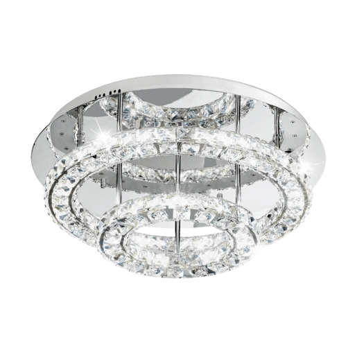 LED Stropní osvětlení Eglo TONERIA chrom 39003 Eglo
