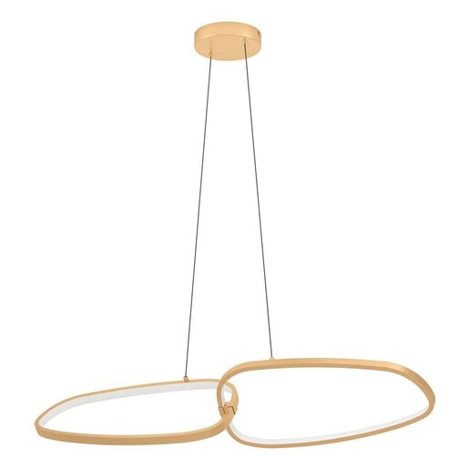 LED Závěsné osvětlení Eglo LODOSA mosaz 390205 Eglo