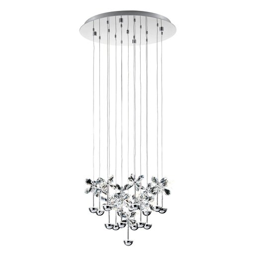 LED Závěsné osvětlení Eglo PIANOPOLI chrom 93662 Eglo