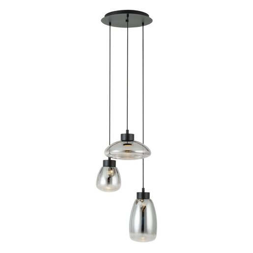 LED Závěsné osvětlení Eglo SARNARRA černá 390299 Eglo