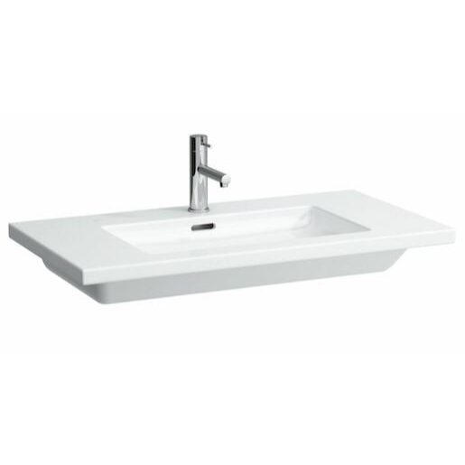 Laufen Living Square nábytkové umyvadlo 90x48 cm otvor pro baterii uprostřed h8164330001041 1643.3.000.104.1 Laufen
