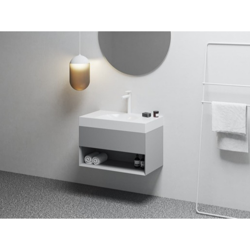 Ravak Lite skříňka pod umyvadlo bez umyvadla 80 x43x45 cm smoke grey X000001865 Ravak