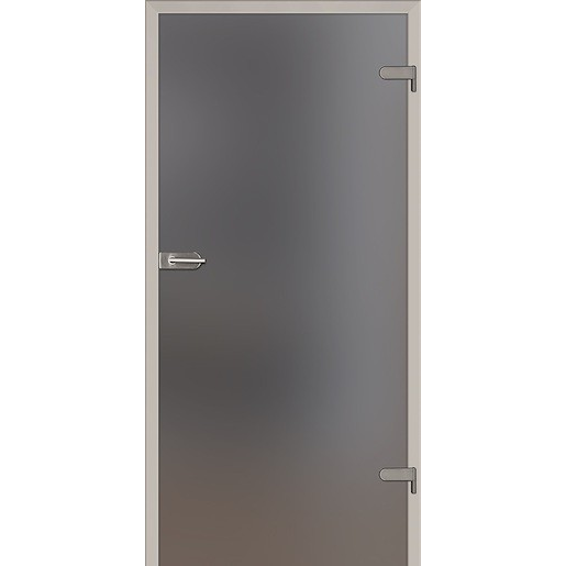 Skleněné dveře Naturel Glasa pravé 80 cm grafit GLASA1G80P Naturel