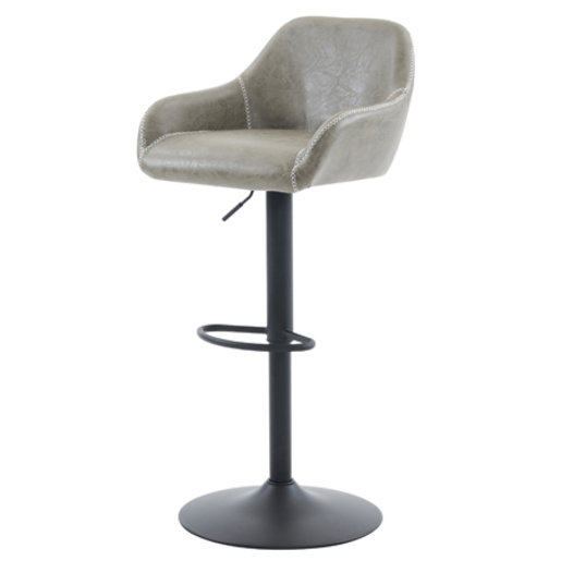 Barová židle Autronic šedá Ekokůže AUB-716 GREY3 Autronic