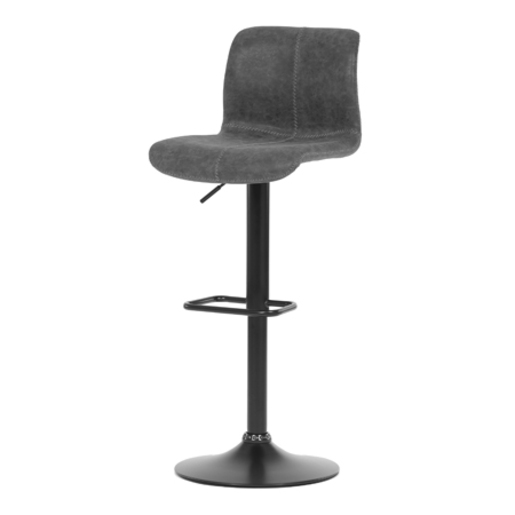 Barová židle Autronic šedá Ekokůže AUB-806 GREY3 Autronic