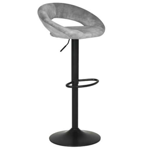Barová židle Autronic šedá Látka AUB-822 GREY4 Autronic