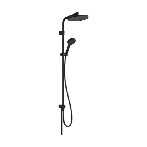 Hansgrohe Activera S sprchový systém bez baterie matná černá 28 074 670 Hansgrohe