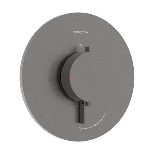 Hansgrohe Ecostat Comfort S sprchová baterie bez podomítkového tělesa kartáčovaný černý chrom 33 714 340 Hansgrohe