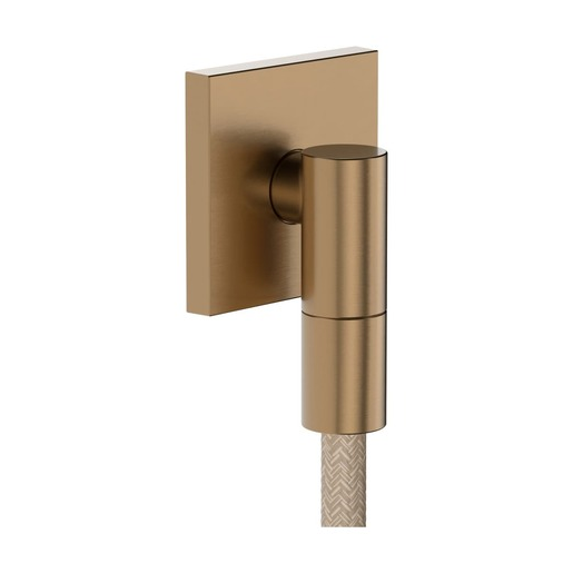 Hansgrohe FixFit Fine E podomítkový vývod se zpětným ventilem kartáčovaný bronz 28 883 140 Hansgrohe