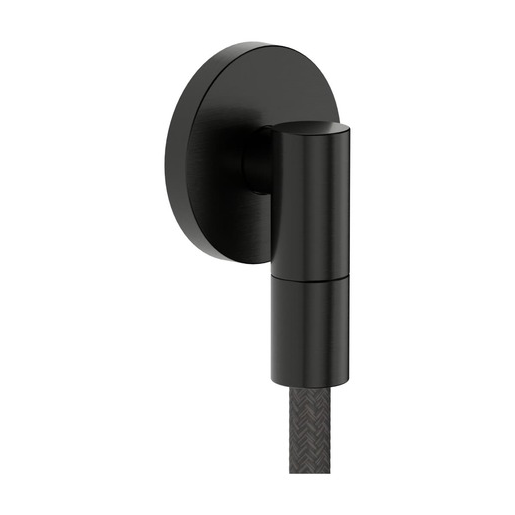 Hansgrohe FixFit Fine S podomítkový vývod se zpětným ventilem kartáčovaný černý chrom 28 882 340 Hansgrohe