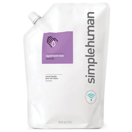 Hydratační tekuté mýdlo Simplehuman 1 l náhradní náplň s vůní levandule SHCT1022 Simplehuman