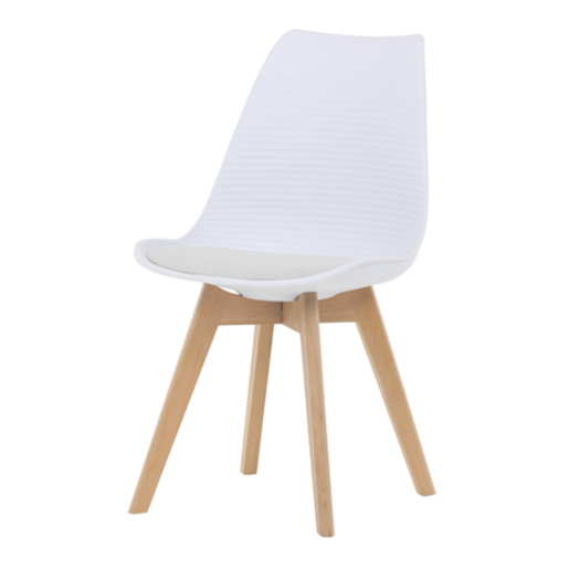 Jídelní židle Autronic bílá Plast CT-X7056 WT Autronic