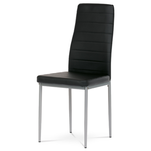 Jídelní židle Autronic černá Ekokůže DCL-377 BK Autronic