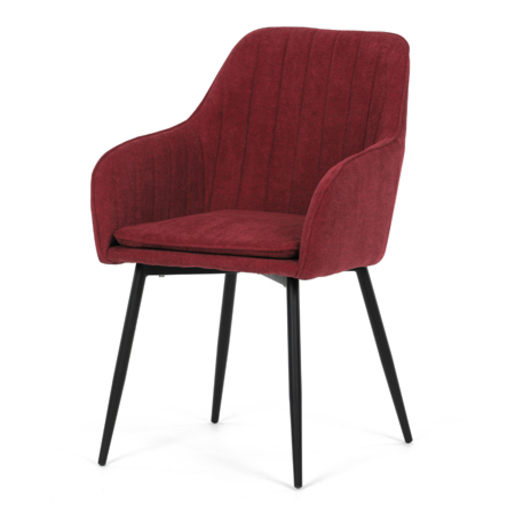Jídelní židle Autronic červená Látka DCL-221 RED2 Autronic