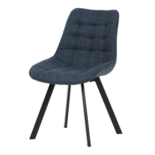 Jídelní židle Autronic modrá Látka HC-465 BLUE2 Autronic