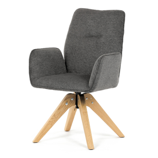 Jídelní židle Autronic šedá Látka DCH-C2148 GREY2 Autronic