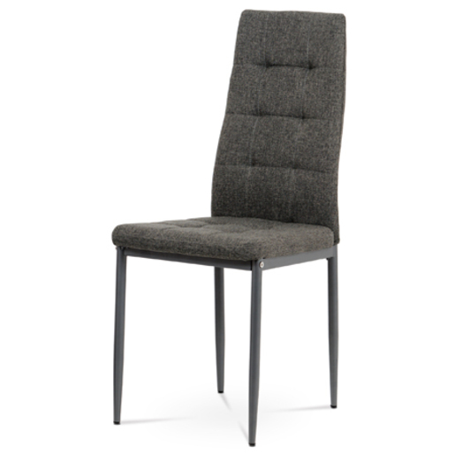 Jídelní židle Autronic šedá Látka DCL-397 GREY2 Autronic