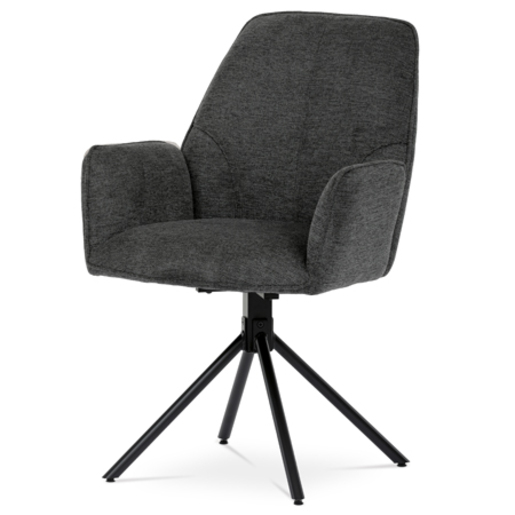 Jídelní židle Autronic šedá Látka HC-522 GREY2 Autronic