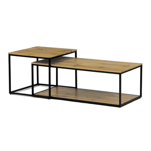Konferenční stolek Autronic 100x35 cm hnědý MDF mat CT-X7123 OAK Autronic