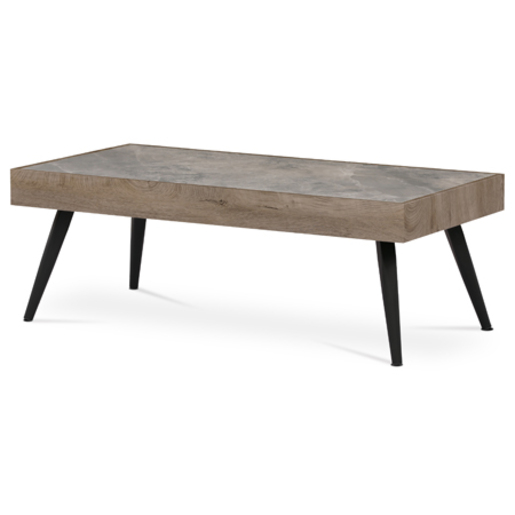 Konferenční stolek Autronic 120x42 cm šedý keramika lesk AHG-281 GREY Autronic