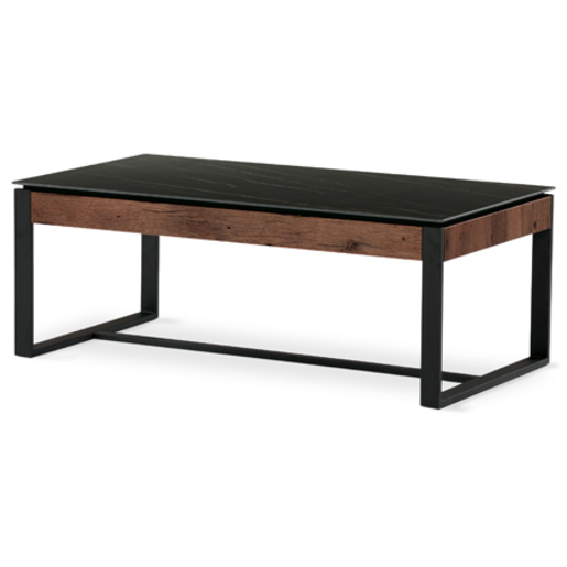 Konferenční stolek Autronic 121x45 cm černý keramika mat AHG-285 BK Autronic