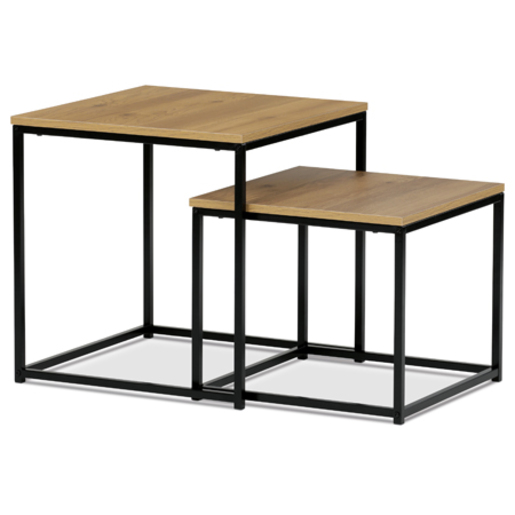 Odkládací Stolek Autronic 50x52 cm přírodní MDF AF-076 OAK Autronic