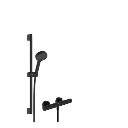 Sprchová baterie Hansgrohe Activera Select S se sprchovým setem 150 mm matná černá 28876670 Hansgrohe