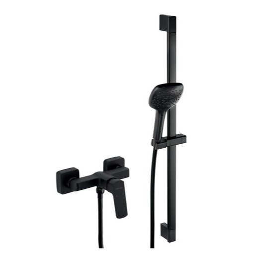 Sprchová baterie Novaservis Nobless Ego se sprchovým setem 150 mm černá matná 43061KIT