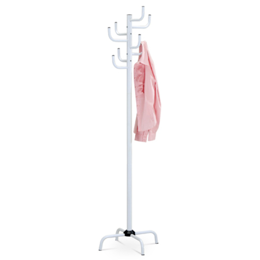 Věšák Autronic 182 cm bílý Kov 80609-A WT Autronic