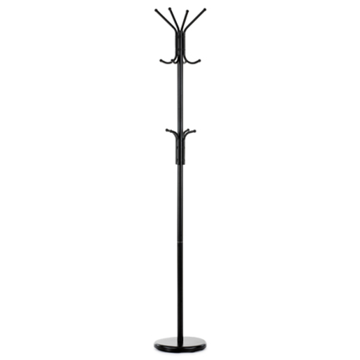Věšák Autronic 182 cm černý Kov 80001-06B BK Autronic