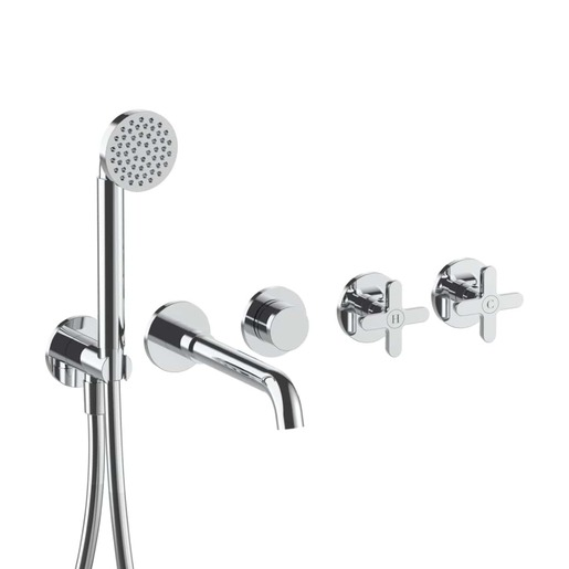 Fantini Icona Classic vanová baterie bez podomítkového tělesa chrom 5302R019B Fantini