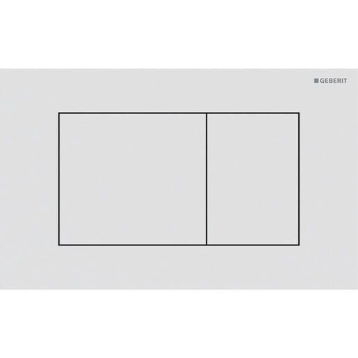 Geberit Sigma40 ovládací tlačítko plast bílá mat 115.629.JT.1 Geberit