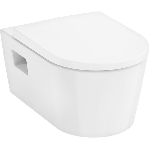 Hansgrohe EluPura Original S wc s prkénkem softclose závěsné zadní odpad 61 180 450 Hansgrohe