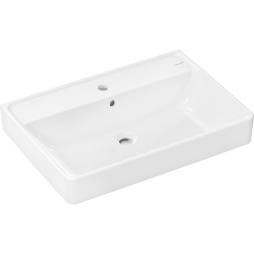 Hansgrohe Xanuia Q umyvadlo 70x48 cm otvor pro baterii uprostřed 61 132 450 Hansgrohe