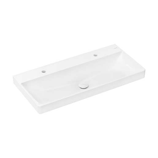 Hansgrohe Xelu Q umyvadlo 100x48 cm se dvěma otvory pro baterii 61 040 450 Hansgrohe
