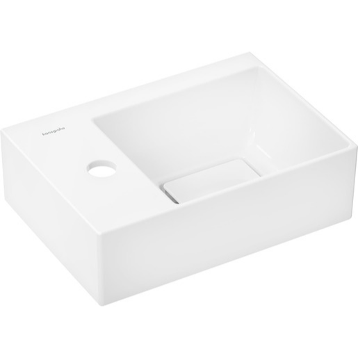 Hansgrohe Xevolos E umývátko 36x25 cm otvor pro baterii vlevo 61 087 450 Hansgrohe