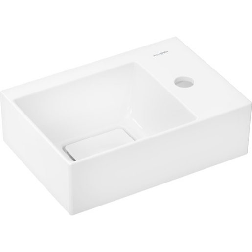 Hansgrohe Xevolos E umývátko 36x25 cm otvor pro baterii vpravo 61 086 450 Hansgrohe