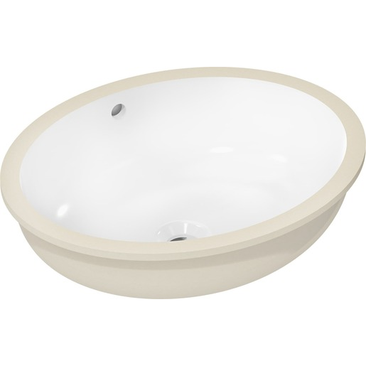 Hansgrohe Xuniva D zápustné umyvadlo 45x35 cm bez otvoru pro baterii