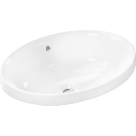Hansgrohe Xuniva D zápustné umyvadlo 55x40 cm bez otvoru pro baterii