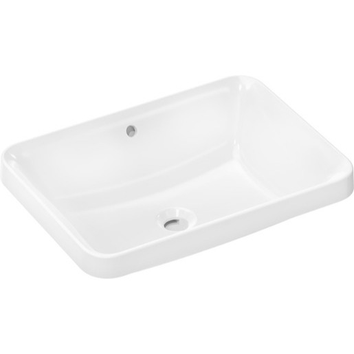 Hansgrohe Xuniva Q zápustné umyvadlo 55x40 cm bez otvoru pro baterii