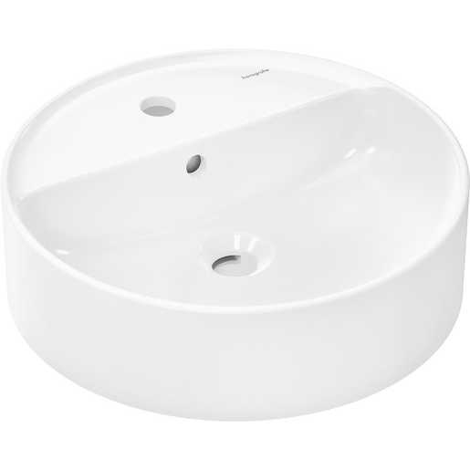 Hansgrohe Xuniva S umyvadlo na desku 45x45 cm otvor pro baterii uprostřed 61 076 450 Hansgrohe