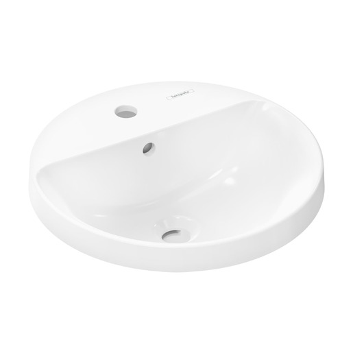 Hansgrohe Xuniva S zápustné umyvadlo 45x45 cm otvor pro baterii uprostřed 60 159 450 Hansgrohe