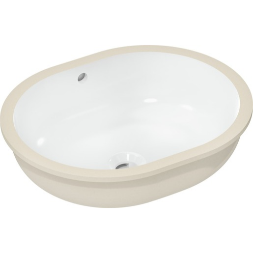 Hansgrohe Xuniva U zápustné umyvadlo 45x35 cm bez otvoru pro baterii