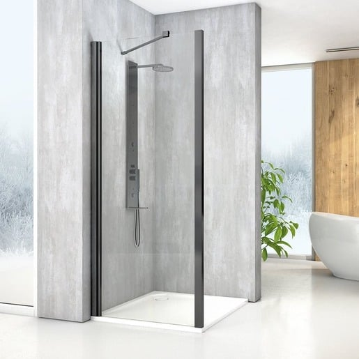 Roth Melina Line boční zástěna ke sprchovým dveřím 80 cm mi fxp 080200 npe MIFXP080200NPE Roth