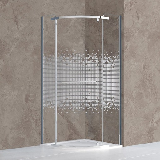 Roth Project sprchový kout čtvrtkruh 80x80 cm N0798 Roth