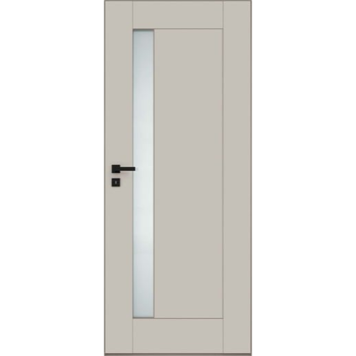 Interiérové dveře Naturel Estra levé 60 cm kašmír matný ESTRA11KAS60L Naturel