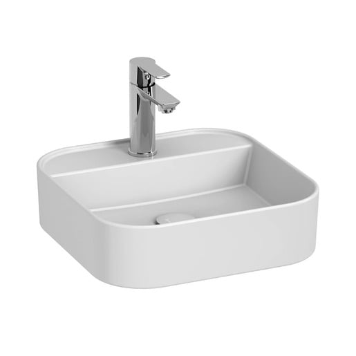Jika Astra umyvadlo na desku 40x40 cm mat otvor pro baterii