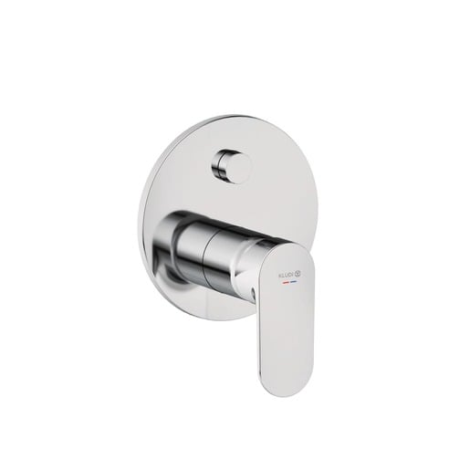 Kludi X1 vanová baterie bez podomítkového tělesa chrom 327 590 575 Kludi