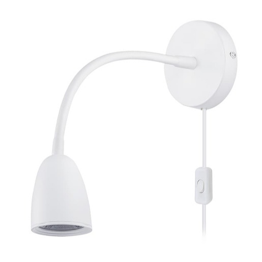 LED nástěnná lampa Solight bílá WO54-W Solight