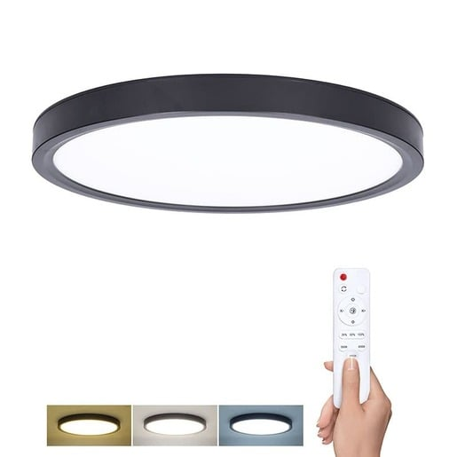 LED stropní světlo Solight černá WO8020 Solight